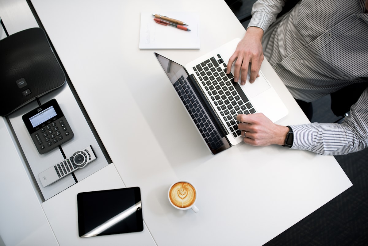 Business team in a modern office